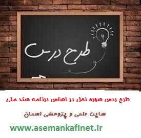 193 - طرح درس قرآن پنجم ابتدایی بر اساس برنامه ملی سوره نحل